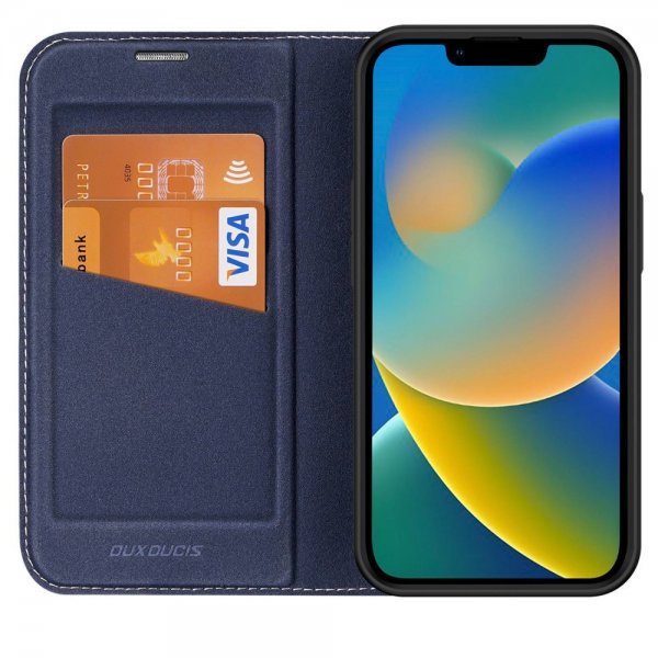 Dux Ducis iPhone 14 Plus -suojakotelo Skin X2 -sarja sininen