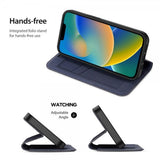 Dux Ducis iPhone 14 Plus -suojakotelo Skin X2 -sarja sininen