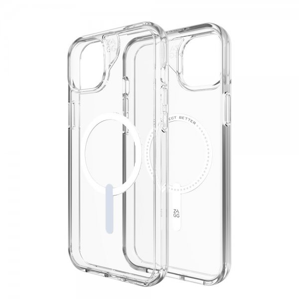 ZAGG iPhone 14 Plus/iPhone 15 Plus Suojakuori Crystal Palace Snap Clear