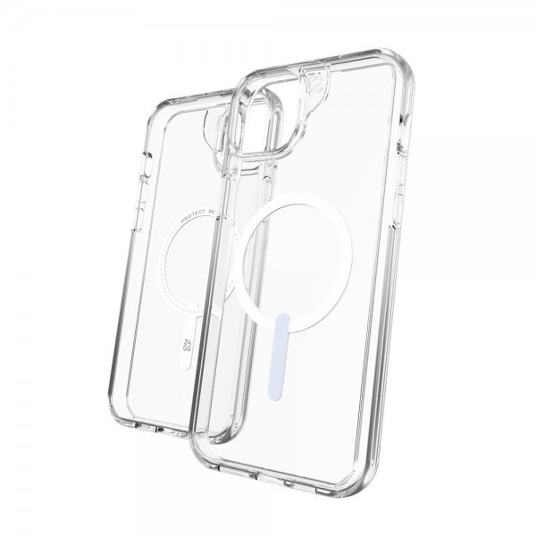 ZAGG iPhone 14 Plus/iPhone 15 Plus Suojakuori Crystal Palace Snap Clear