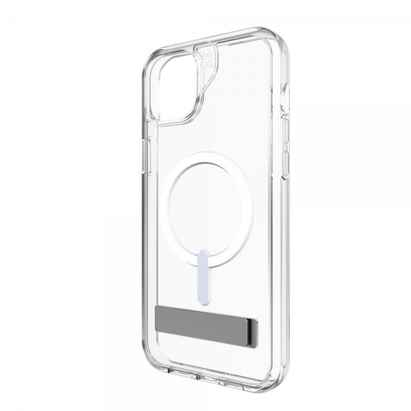 ZAGG iPhone 14 Plus/iPhone 15 Plus Suojakuori Crystal Palace Snap Kickstand Clear