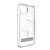 ZAGG iPhone 14 Plus/iPhone 15 Plus Suojakuori Crystal Palace Snap Kickstand Clear