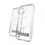 ZAGG iPhone 14 Plus/iPhone 15 Plus Suojakuori Crystal Palace Snap Kickstand Clear