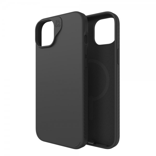 ZAGG iPhone 14 Plus/iPhone 15 Plus Suojakuori Manhattan Snap Musta