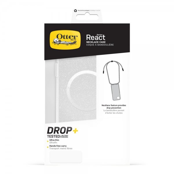 Otterbox iPhone 14 Plus/iPhone 15 Plus Suojakuori React Necklace MagSafe Stardust