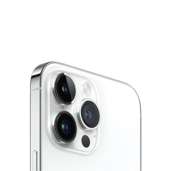 iPhone 14 Plus -kameran linssi ja kehys - hopea