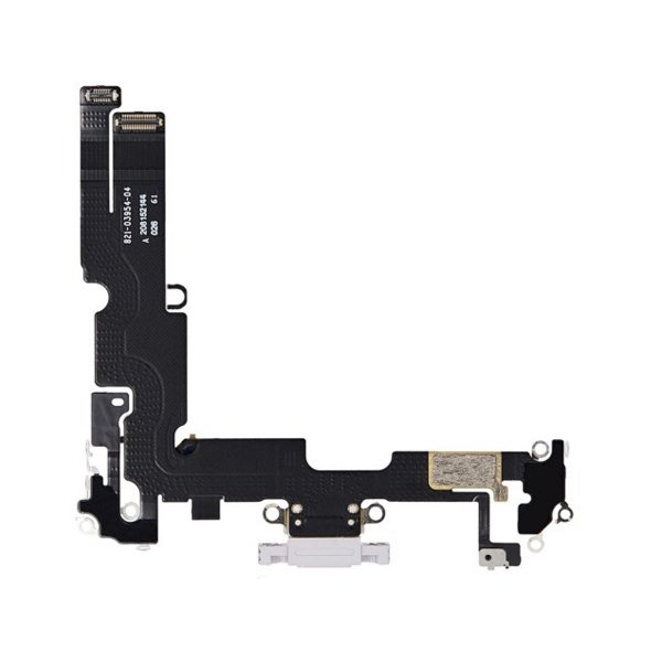 iPhone 14 Plus -latausliitin joustokaapelilla, alkuperäinen – violetti