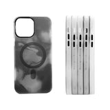 iPhone 14 Plus -kuori, abstrakti harmaa kuvio