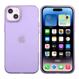 iPhone 14 Plus -kuori, kamerareunukset, huurrettu, violetti