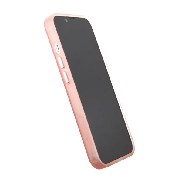 iPhone 14 Plus -kuori kamerakehyksellä MagSafe, Pinkki