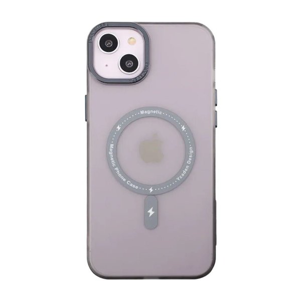 iPhone 14 Plus -kuori, kamerareunukset, MagSafe, musta