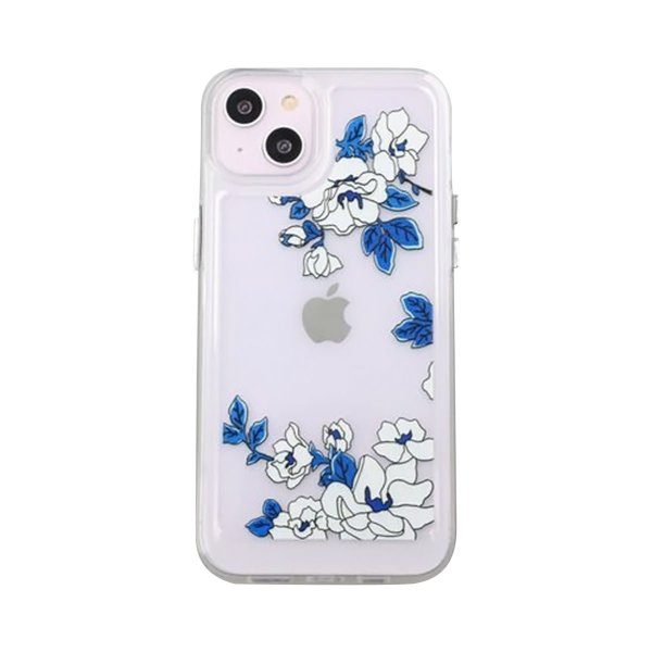 iPhone 14 Plus Kuoret Kuvio Violetti Lehti