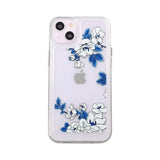 iPhone 14 Plus Kuoret Kuvio Violetti Lehti