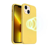 Rvelon iPhone 14 Plus Silikonisuojakuori MagSafe Keltainen