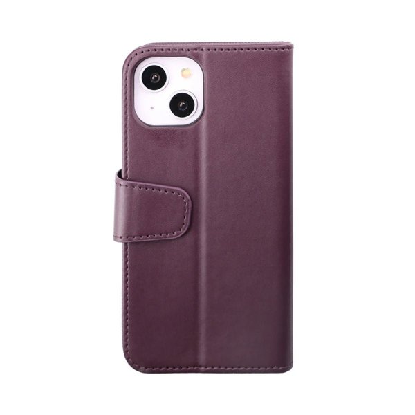 Rvelon iPhone 14 Plus -kotelo, avattava korttipaikka, violetti