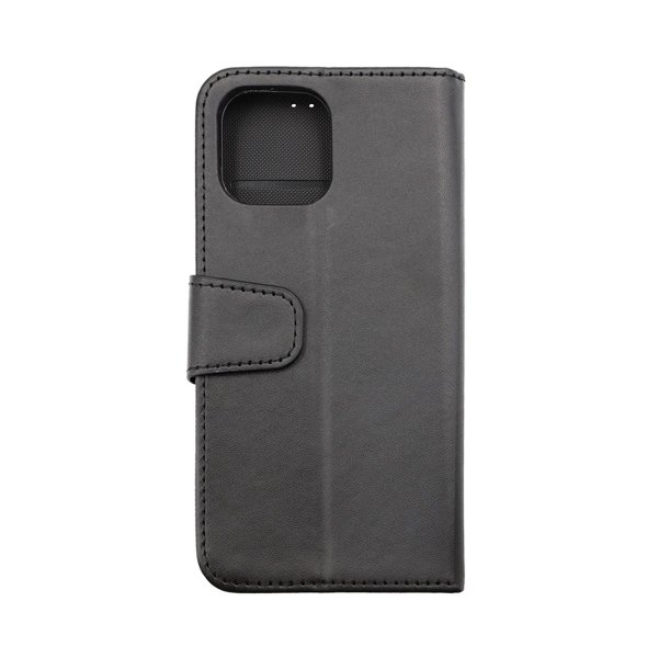 Rvelon iPhone 14 Plus -suojakotelo, ulosvedettävä korttipaikka, musta