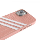 Adidas iPhone 14 Plus -kuori 3 Stripes Snap Case Alligator Pink