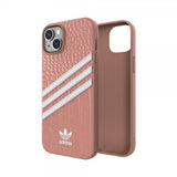 Adidas iPhone 14 Plus -kuori 3 Stripes Snap Case Alligator Pink