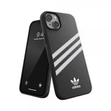 Adidas iPhone 14 Plus -kuori 3 Stripes Snap Case musta-valkoinen
