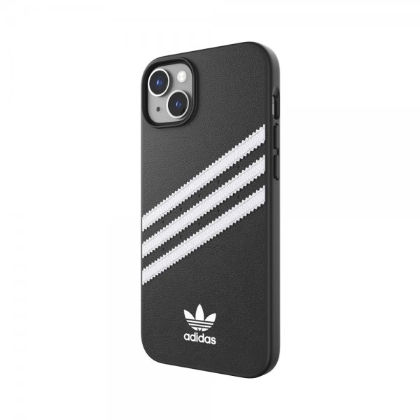 Adidas iPhone 14 Plus -kuori 3 Stripes Snap Case musta-valkoinen
