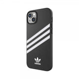 Adidas iPhone 14 Plus -kuori 3 Stripes Snap Case musta-valkoinen
