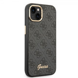 Guess iPhone 14 Plus Kuori 4G Logo Musta