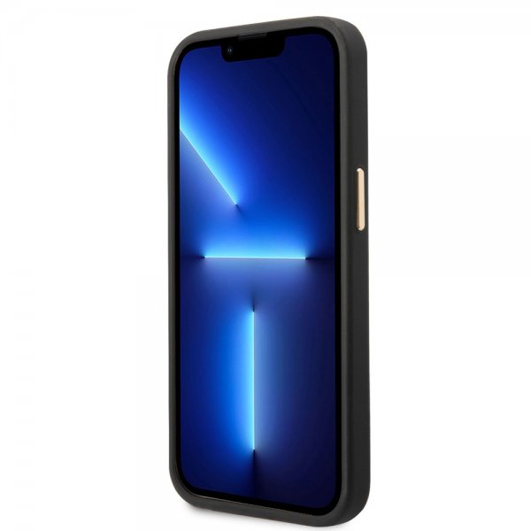 Guess iPhone 14 Plus Kuori 4G Logo Musta