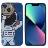 iPhone 14 Plus -kuoret, astronautti, sinivihreä
