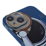iPhone 14 Plus -kuoret, astronautti, sinivihreä