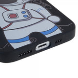 iPhone 14 Plus Kuori Astronautti Musta Ruskea