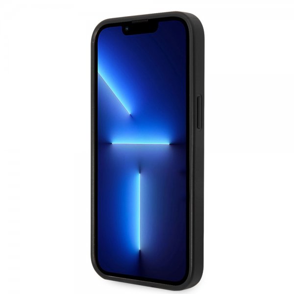 Guess iPhone 14 Plus Kuori Big Metal Logo Harmaa