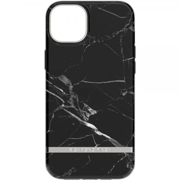 Richmond & Finch iPhone 14 Plus Suojakuori Black Marble