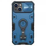 Nillkin iPhone 14 Plus CamShield Armor-suojakuori, sininen