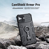 Nillkin iPhone 14 Plus -suojakuori CamShield Armor Pro MagSafe Musta