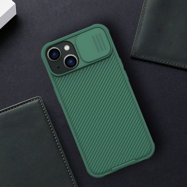 Nillkin iPhone 14 Plus CamShield-kuori Vihreä
