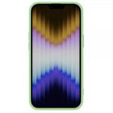 Nillkin iPhone 14 Plus -suojakuori CamShield Silky MagSafe, vihreä