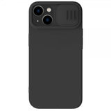 Nillkin iPhone 14 Plus -suojakuori CamShield Silky MagSafe, musta