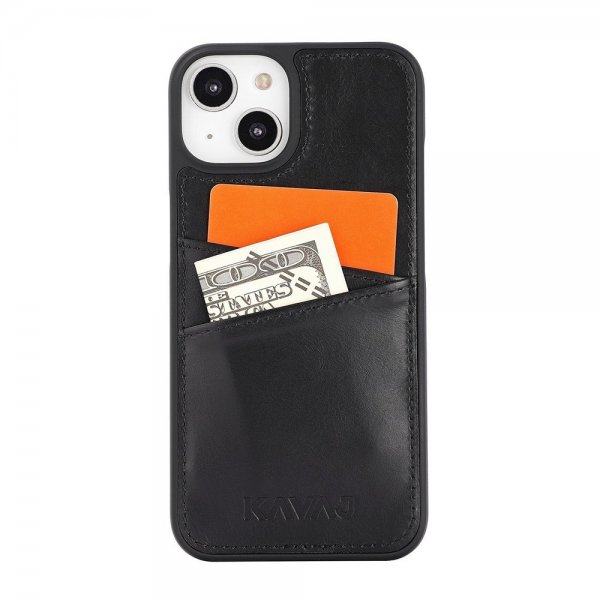 Kavaj iPhone 14 Plus -suojakotelo Chicago, musta
