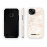 Ideal of Sweden iPhone 14 Plus -suojakuori, Fashion Case, MagSafe, Rose Pearl Marble