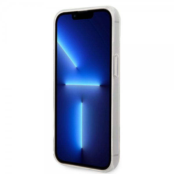 Karl Lagerfeld iPhone 14 Plus -suojakuori Fun Choupette Transparent