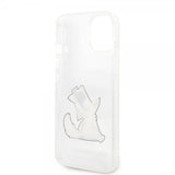 Karl Lagerfeld iPhone 14 Plus -suojakuori Fun Choupette Transparent
