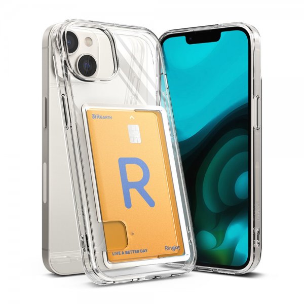 Ringke iPhone 14 Plus -suojakuori Fusion Card Clear