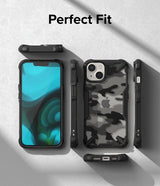 Ringke iPhone 14 Plus -kuori Fusion X Camo Black