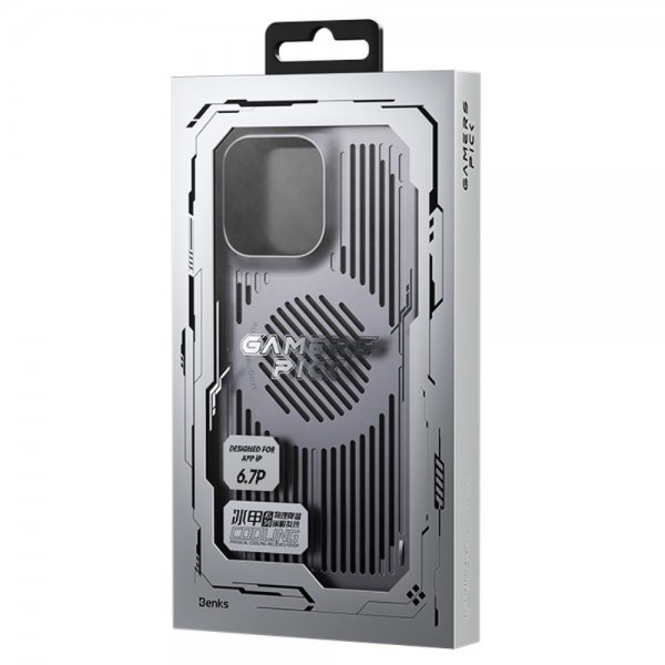 Benks iPhone 14 Plus -suojakuori Gamers Pick musta