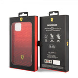 Ferrari iPhone 14 Plus kuori Gradient Scuderia punainen