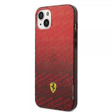 Ferrari iPhone 14 Plus kuori Gradient Scuderia punainen