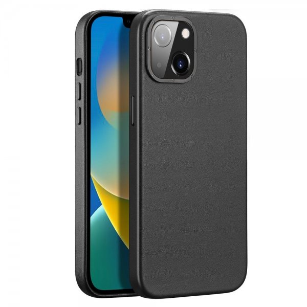 Dux Ducis iPhone 14 Plus -kuori Grit Series MagSafe Musta