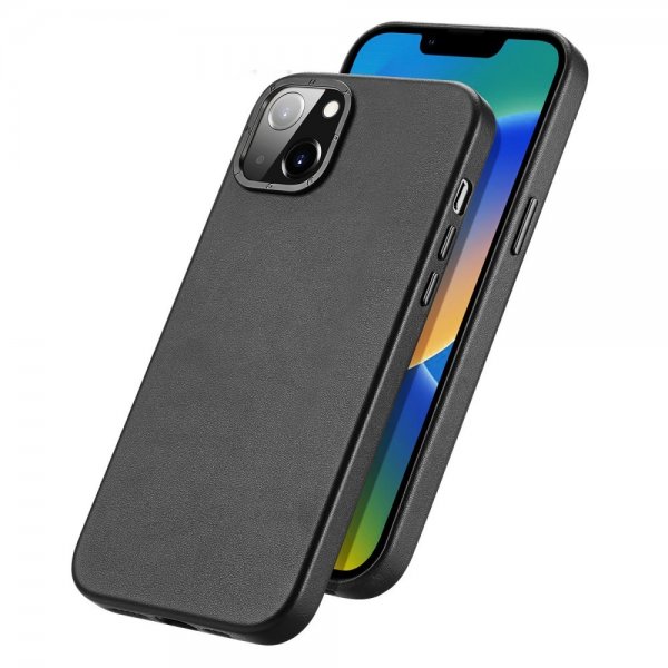 Dux Ducis iPhone 14 Plus -kuori Grit Series MagSafe Musta