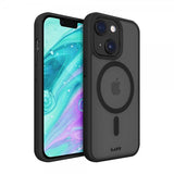 LAUT iPhone 14 Plus Huex Protect MagSafe -kuori, musta