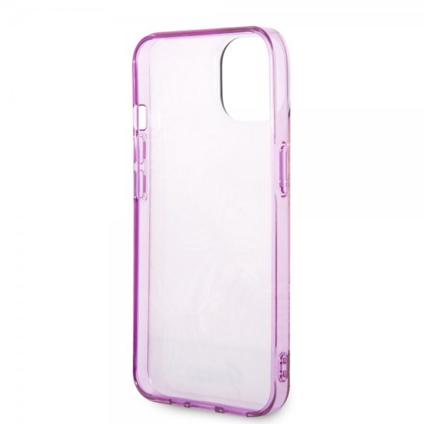 Guess iPhone 14 Plus Suojakuori Jungle Pink